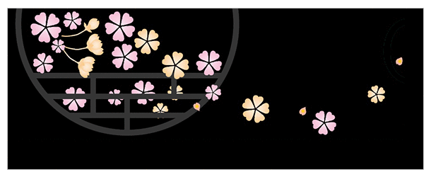 3月の手ぬぐいデザイン|桜柄