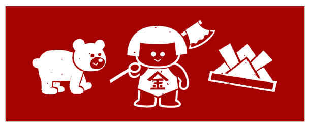 5月の手ぬぐいデザイン|金太郎柄