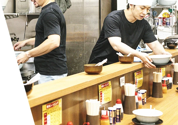 ラーメン屋店舗制服
