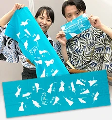 舞台の販売グッズ用手ぬぐい